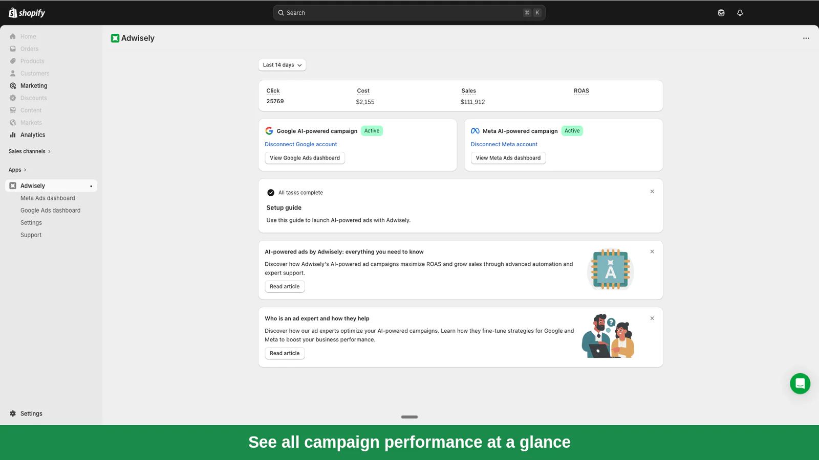 Adwisely Google Ads & Meta Ads