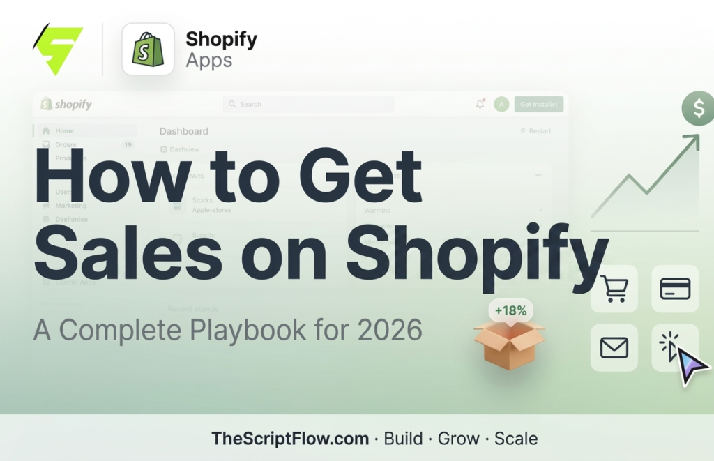How to Get Sales on Shopify: A Complete Playbook for 2026